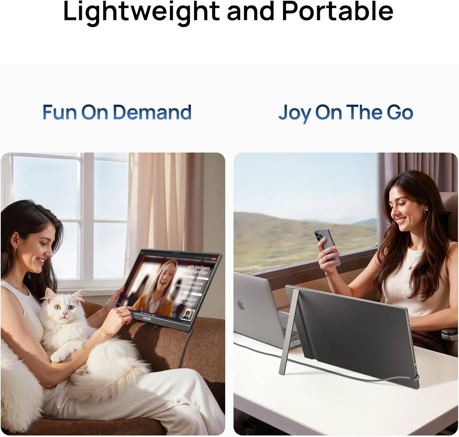 Arzopa A1M | 17.3' 1080p FHD Large IPS Portable Monitor for Work - Image 10