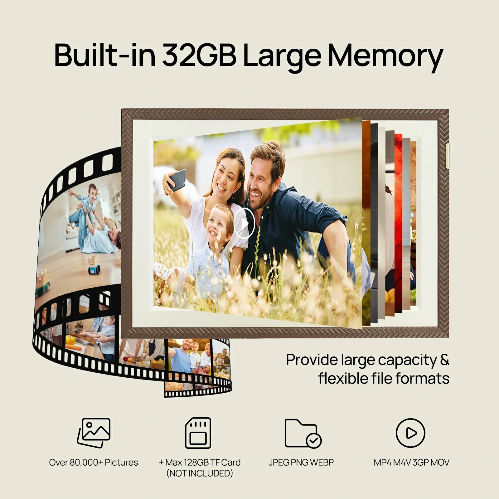 Arzopa D10 | 10.1" WiFi Digital Picture Frame - Image 4