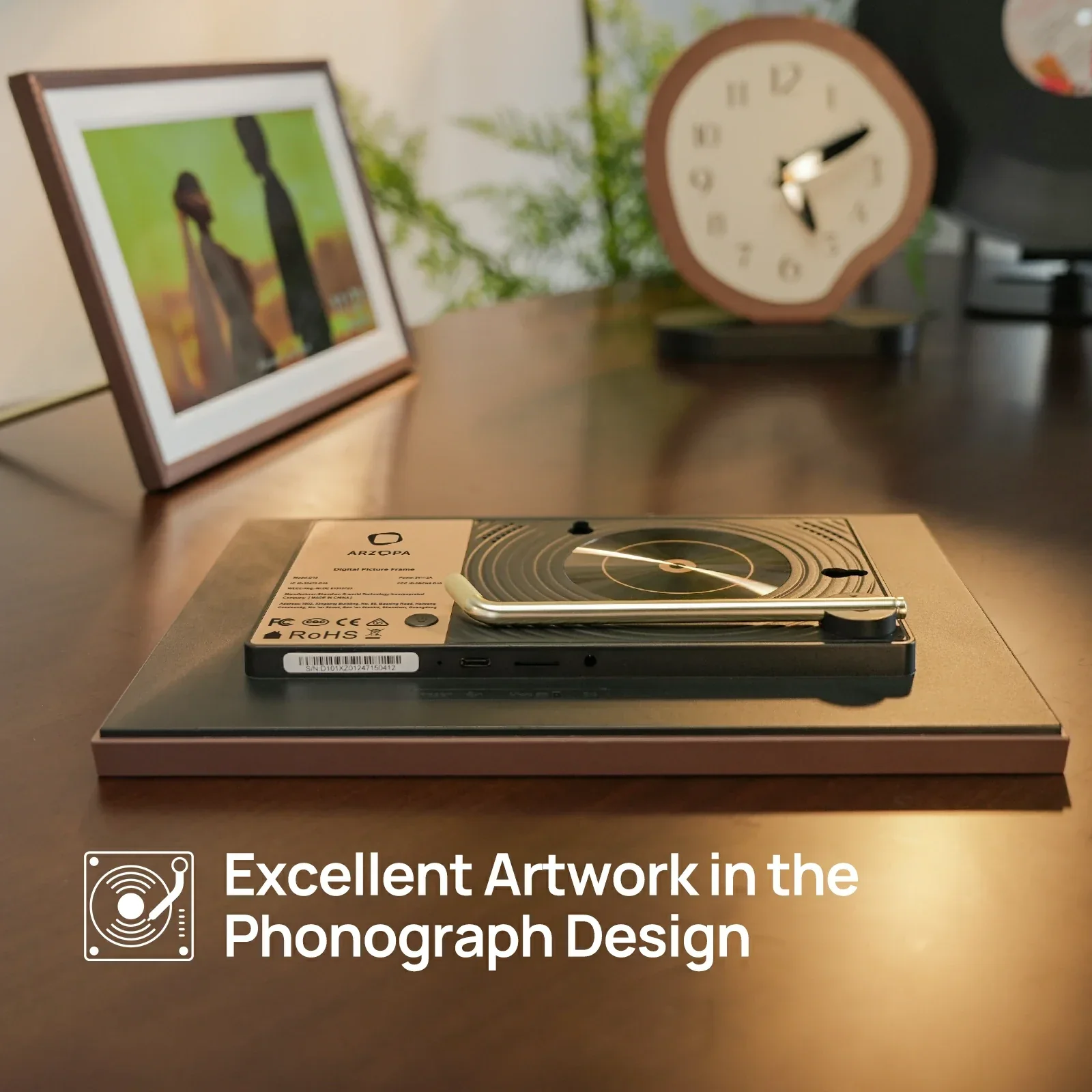 Arzopa D10 | 10.1" WiFi Digital Picture Frame - Image 6