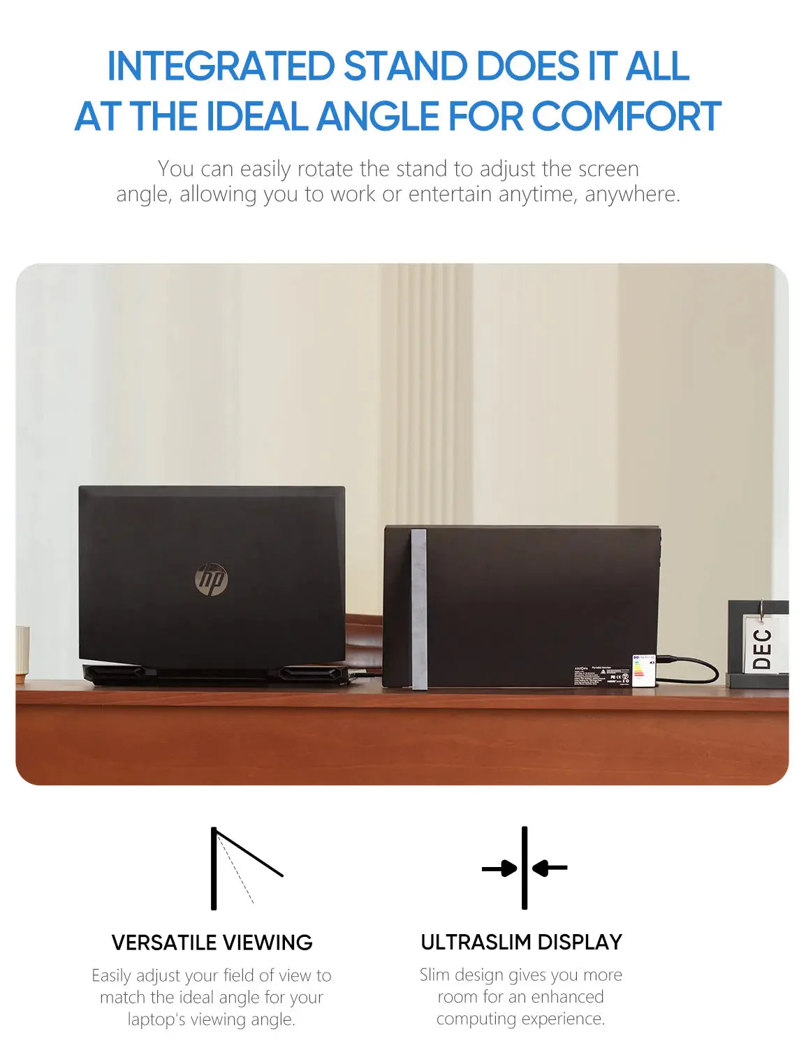 Arzopa Z1FC Black 16.1" 144Hz FHD 100%sRGB Portable Monitor - Image 8